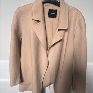 Theory double-face wool-cashmere coat